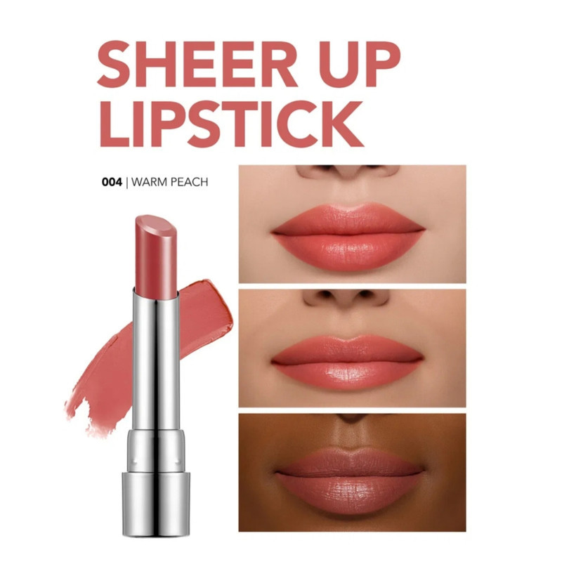 رژ لب جامد فلور مار مدل SHEER UP رنگ گوشتی شماره ۰۴