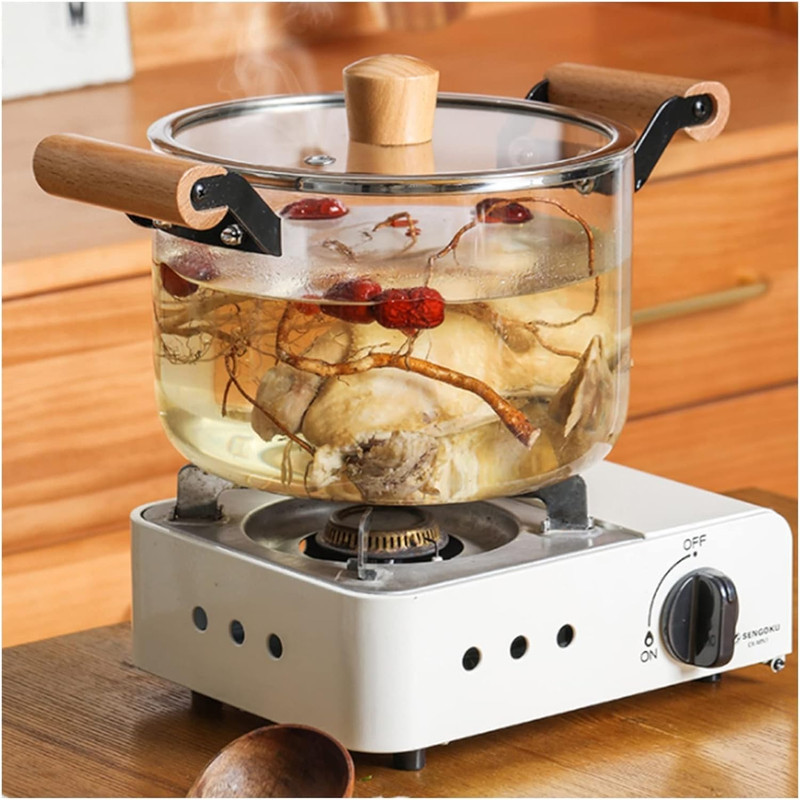 قابلمه پیرکس مدل شیشه ای کد 1369n 1 3500 سایز 20