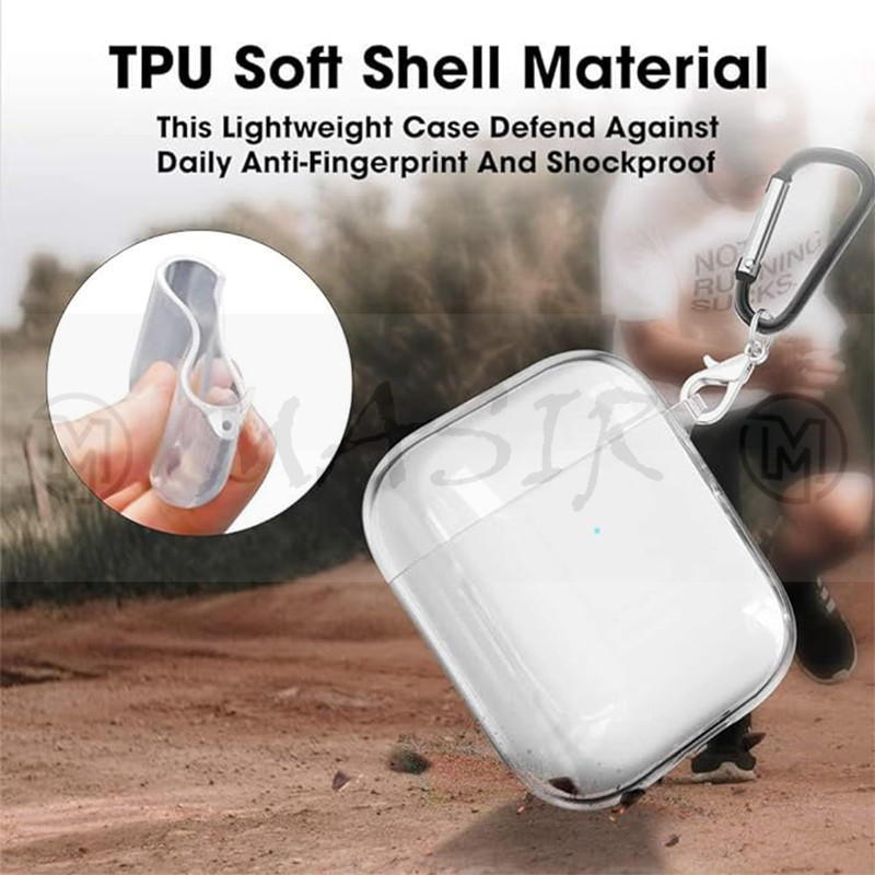 کاور مسیر مدل Soft Clear Cover مناسب برای کیس اپل ایرپاد سری 1  2