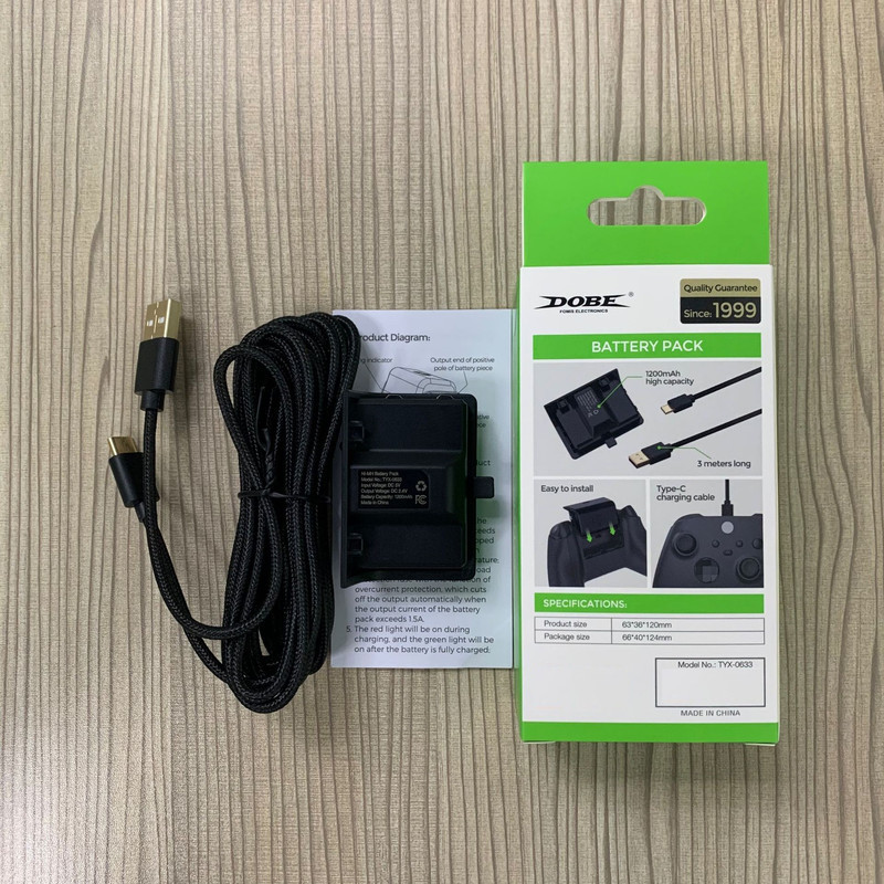باتری دسته ایکس باکس دابی مدل TYX-0633 مخصوص Xbox Series X|S