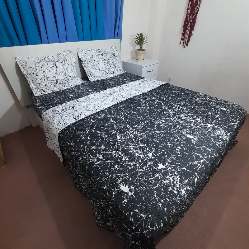 روکش لحاف مدل برفک niki11 دونفره سایز 220×240 سانتی متر