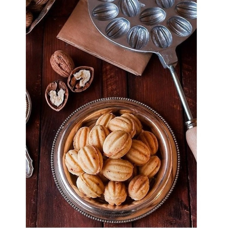 قالب شیرینی به گز مدل گردو روسی