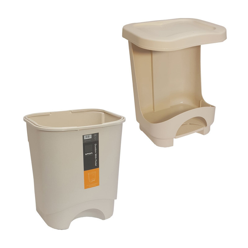 سطل زباله پدالی لیمون مدل HS035 گنجایش 35 لیتر