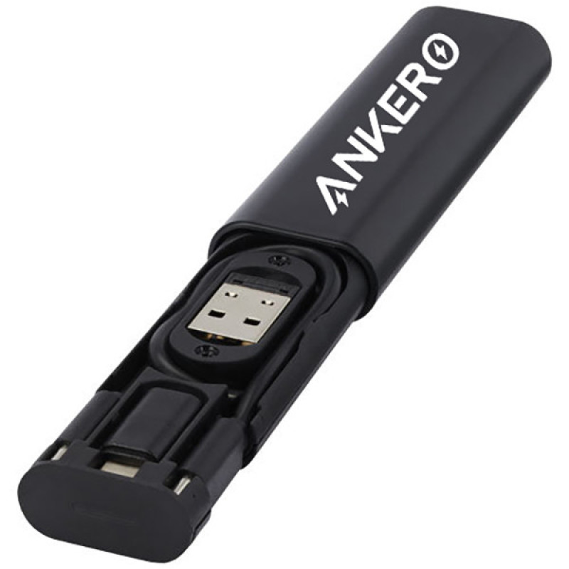 کابل تبدیل USB-CUSB به LightningUSB-CMicro USB انکرو مدل A8890 طول 0.3 متر