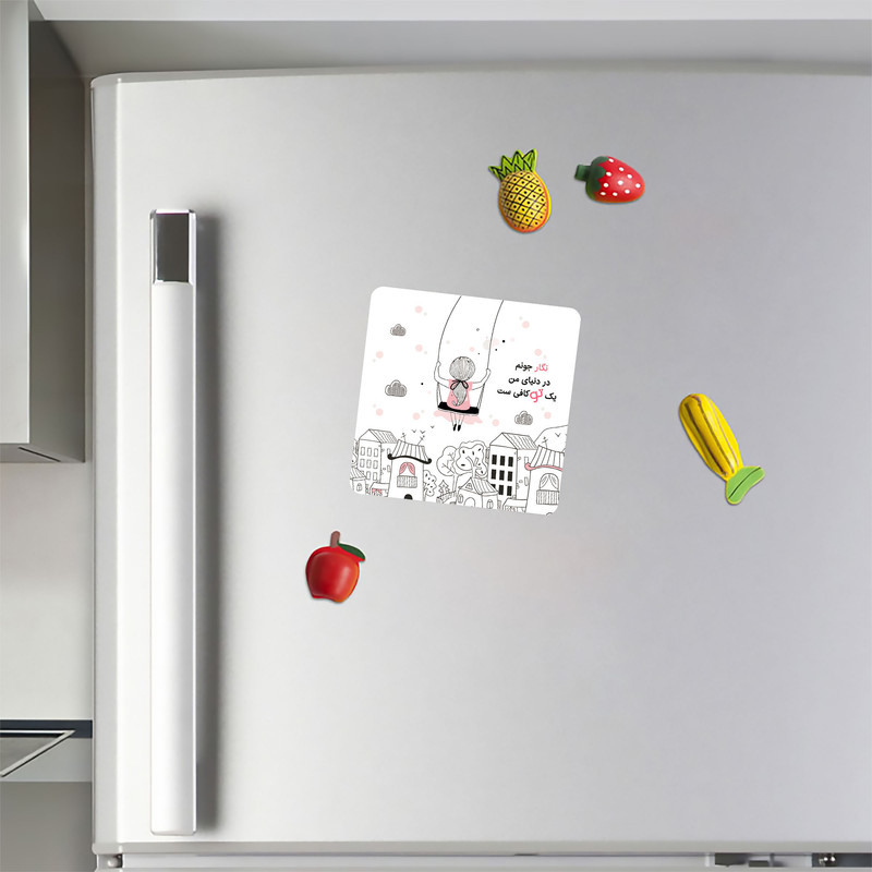 مگنت کاکتی مدل عاشقانه طرح اسم نگار کد mn35811