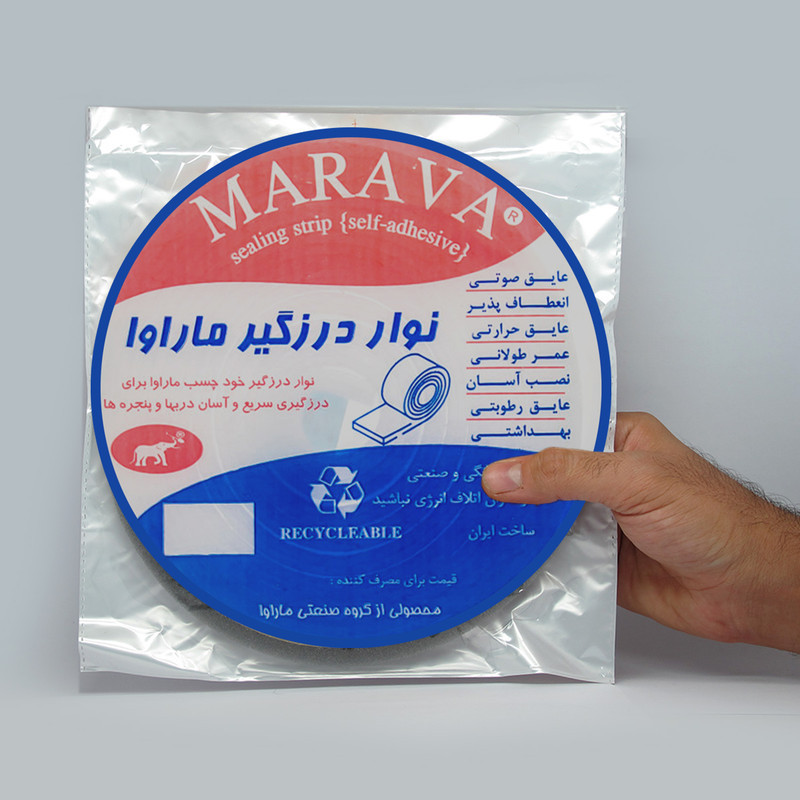 نوار درزگیر ماراوا مدل پلی اتیلن طول 4 متر بسته 2 عددی