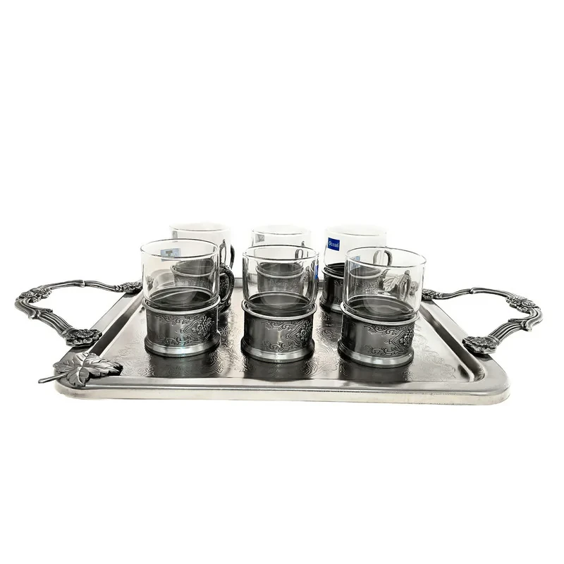 سرویس چای خوری 7 پارچه پیتر پیوتر کد 8586