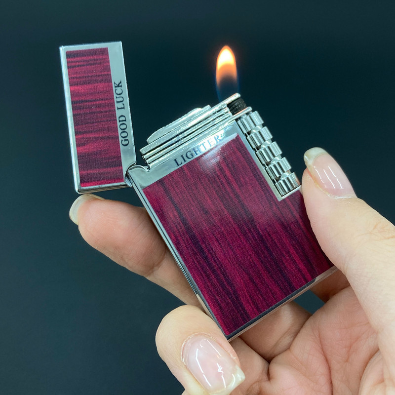 فندک مدل چرخ بغل طرح چوبی کد DKD-1367