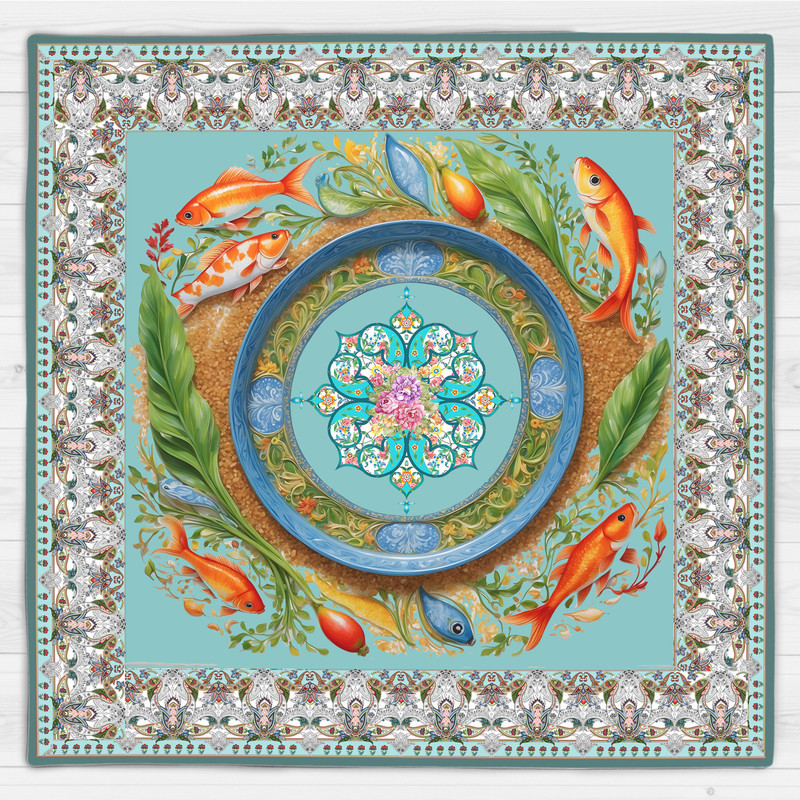 رومیزی طرح نوروز کد 1402137