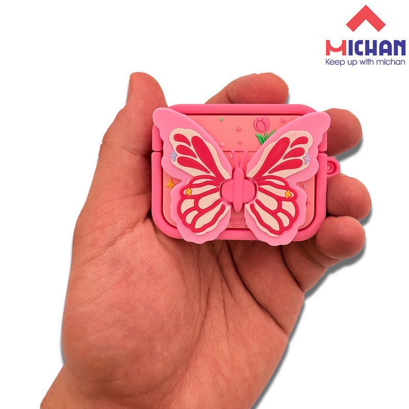 کاور میچان مدل butterfly1 مناسب برای کیس اپل Airpods pro 2