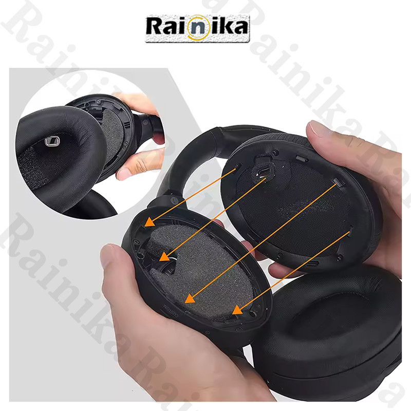 پد گوشی هدفون رینیکا مدل WH-1000XM4 مناسب برای هدفون سونی WH - 1000XM4