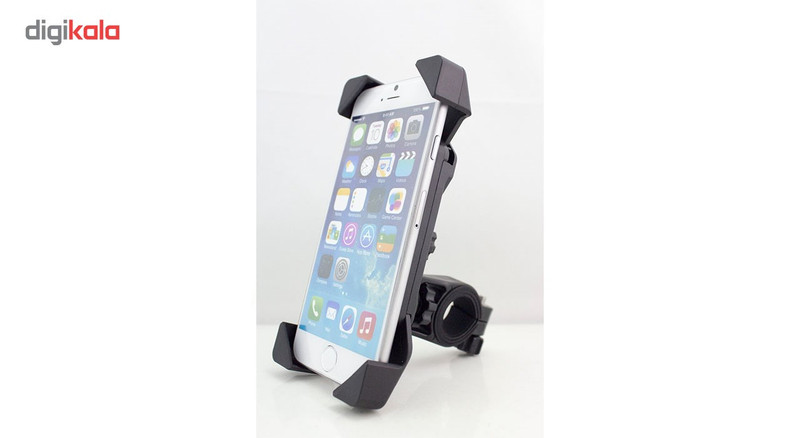 پایه نگهدارنده موبایل مناسب موتور و دوچرخه چهار گوشه مدل Universal Bike Holder