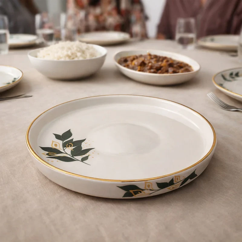 بشقاب خورش خوری مدل دیس سرو کد P31