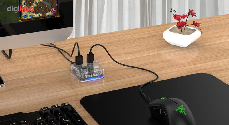 هاب USB 3.0 چهار پورت اوریکو مدل MH4U-U3-10