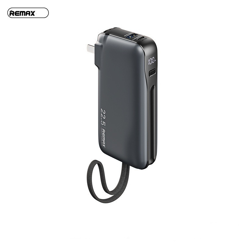 پاوربانک ریمکس مدل RPP-36-20W+22.5W-iPh Cabled ظرفیت 10000 میلی آمپرساعت