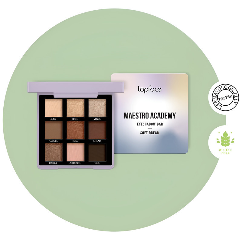 پالت سایه چشم تاپ‌ فیس مدل Maestro Academy شماره 001