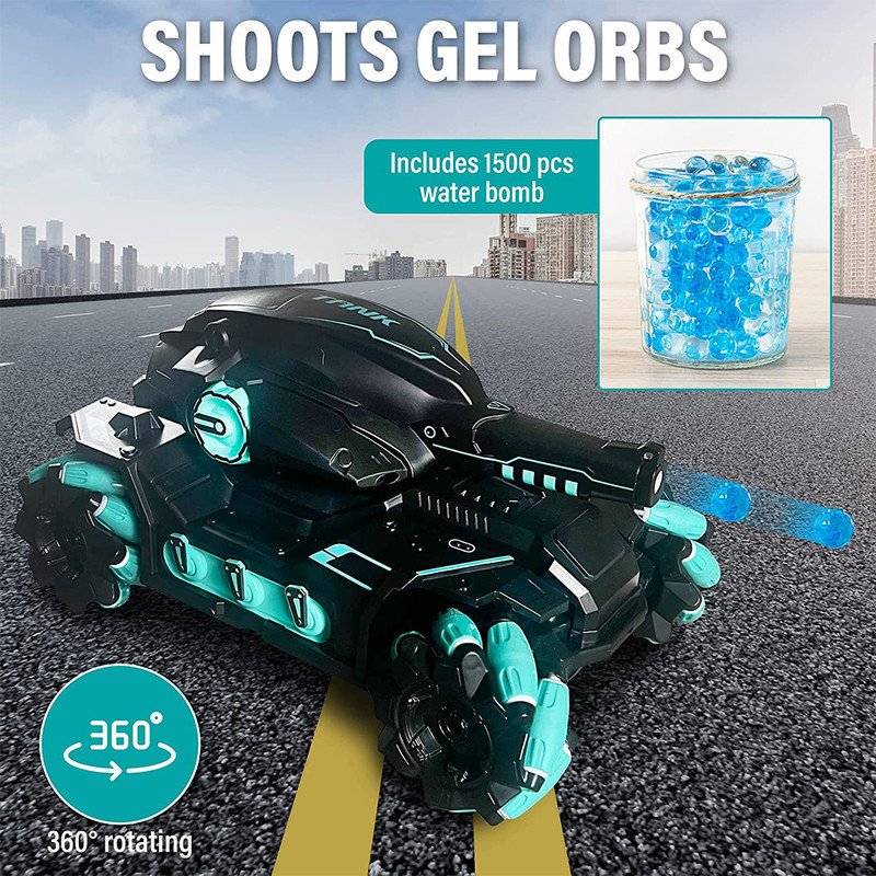 ماشین بازی کنترلی مدل tank fight