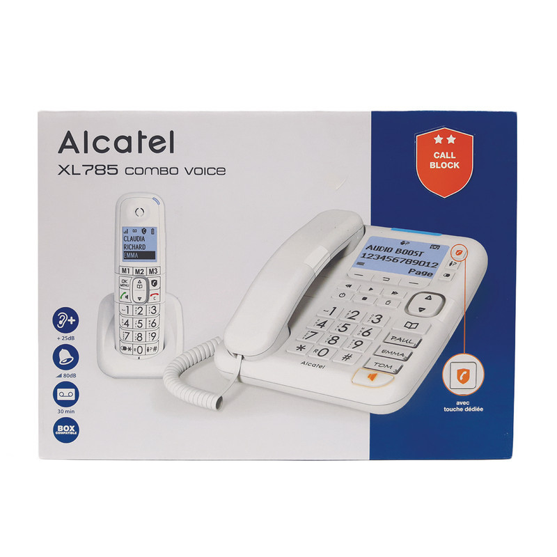 تلفن بی سیم آلکاتل مدل XL785 Combo Voice