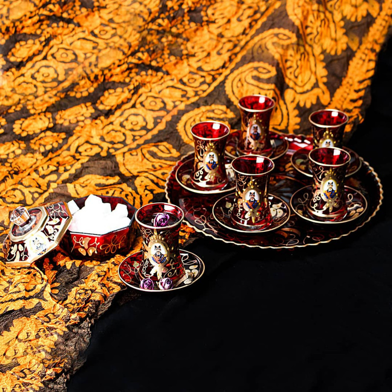 سرویس چایی خوری 14 پارچه مدل RS500