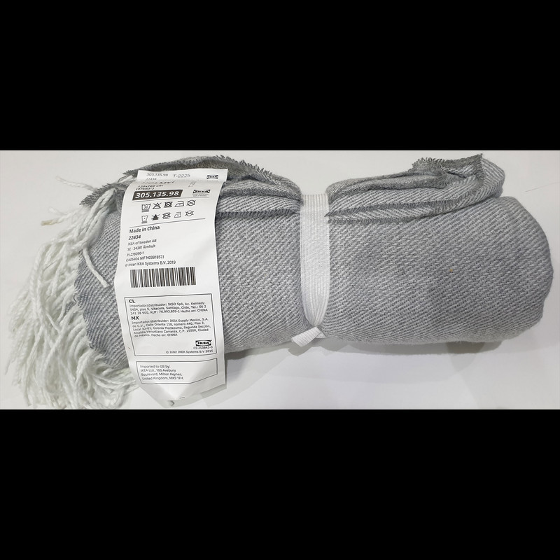 شال مبل ایکیا مدل HOLMVI 305.135.98 سایز 120X160 سانتیمتر