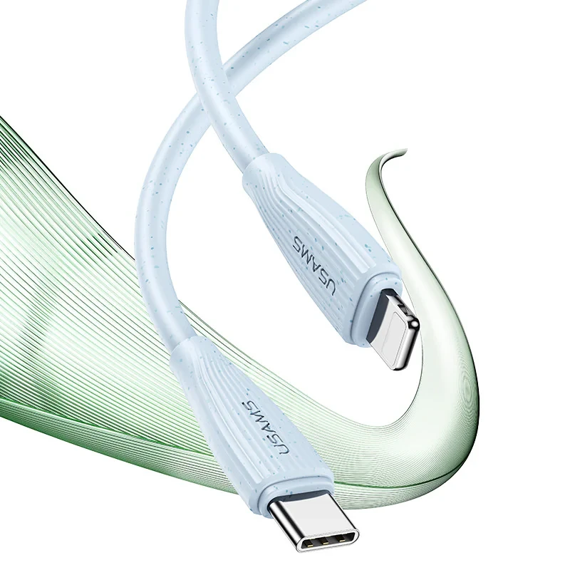 کابل تبدیل USB-C به لایتنینگ یوسمز مدل SJ717-30W طول 1.2 متر