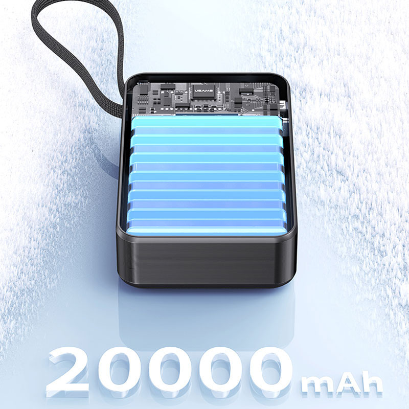 پاوربانک 65 وات یوسمز مدل CD243 ظرفیت 20000 میلی آمپر ساعت
