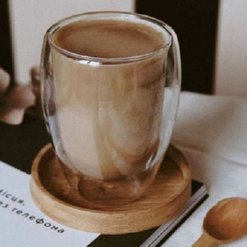 لیوان مدل 2 جداره بسته 2 عددی