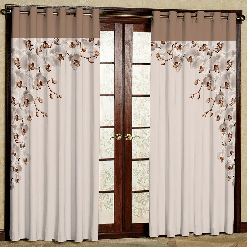 پرده مدل مخمل پانچی کد 4243T2 سایز 200x140 سانتی متر