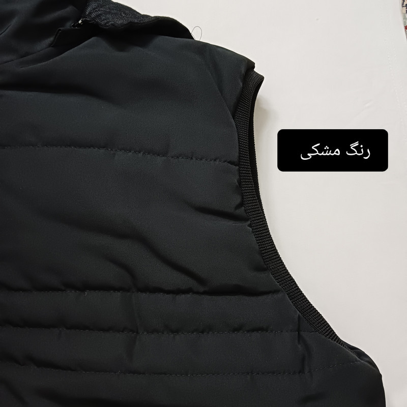 پافر مردانه پلی‌استر ساده مدل با کلاه