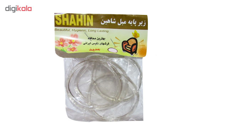 پد پایه مبل شاهین کد 1814 بسته 4 عددی