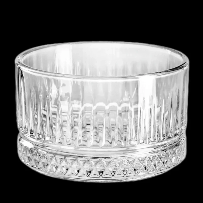 آجیل‌خوری شیشه‌ای کاوه مدل OSLO قطر 10 سانتیمتر حجم 295 میلی‌لیتر ارتفاع 5 سانتیمتر مجموعه 6 عددی