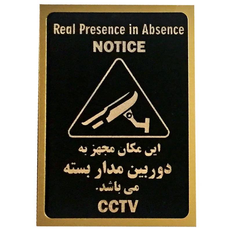 تابلو دکوما طرح دوربین مداربسته مدل SI016