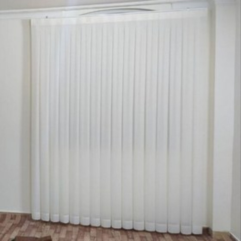 پرده مدل حریر بافت دار پیلیسه سایز 285x1170 سانتی‌متر
