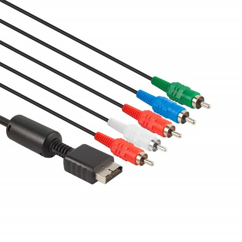 کابل کامپوننت 5 فیش مدل PS2-PS3 مناسب برای پلی استیشن 2 و 3