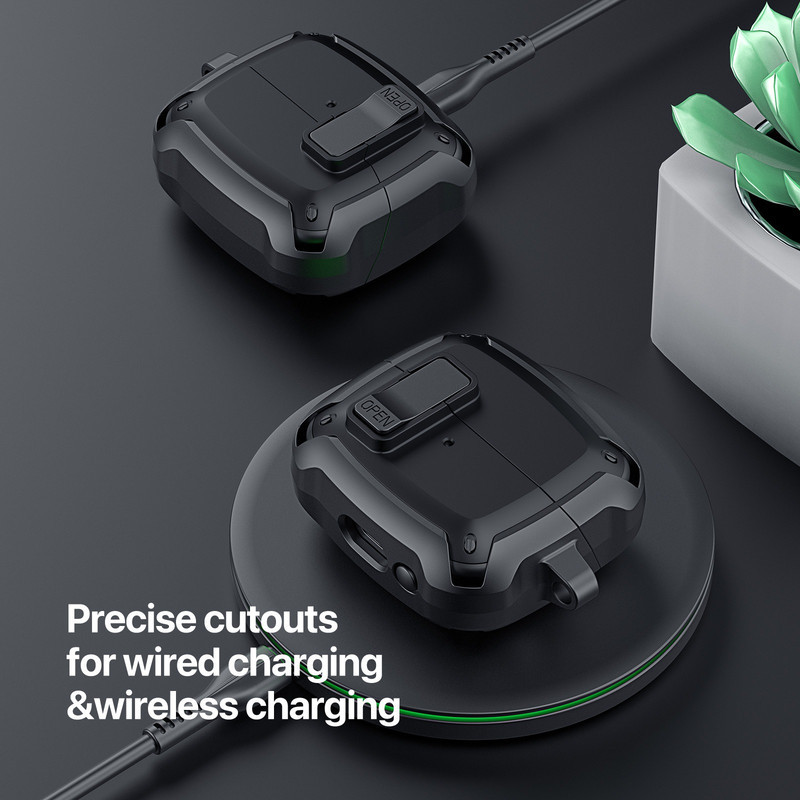 کاور دوکس دوکیس مدل SECH مناسب برای کیس هدفون بلوتوثی سامسونگ Galaxy Buds 3  Buds 3 Pro