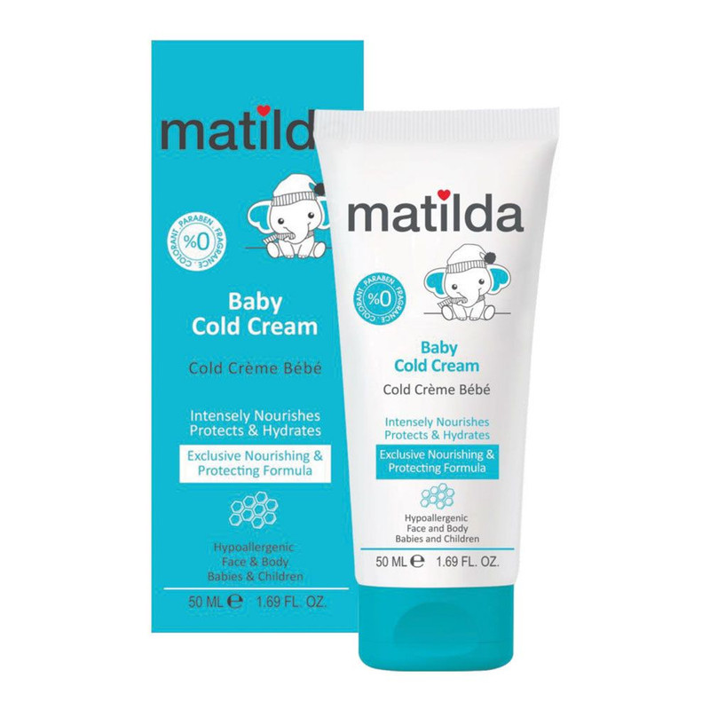 کرم محافظت کننده پوست کودک ماتیلدا مدل ColdCream حجم 50 میلی لیتر