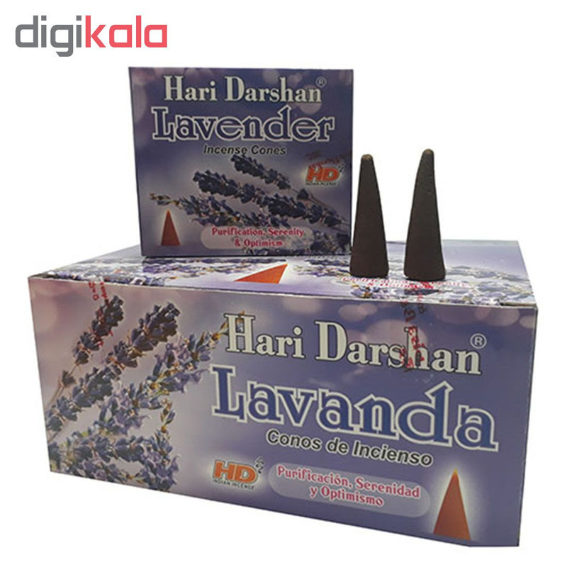 عود خوشبوکننده هاری دارشان مدل Lavender بسته 10 عددی