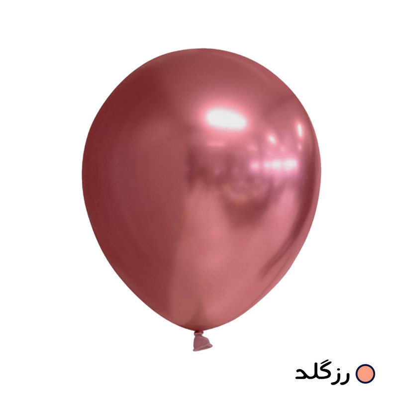 بادکنک مدل لاتکس کروم بسته 10 عددی