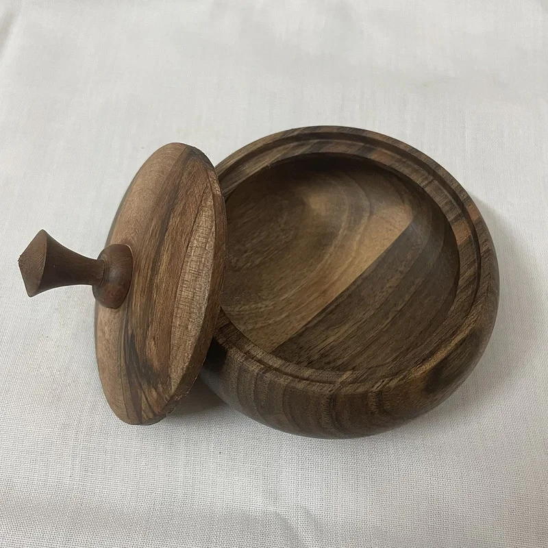 قندان چوبی مدل مهتاب کد 22