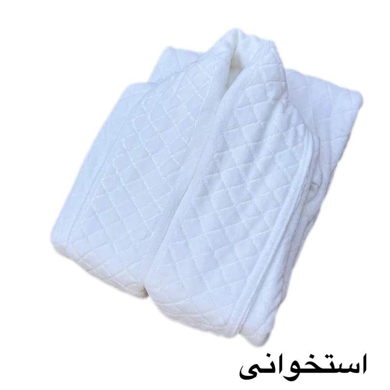 حوله پالتویی مدل تنپوش اصل شطرنجی سایز 135