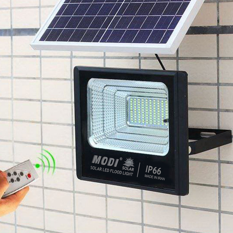 پروژکتور خورشیدی 100 وات مودی مدل سولار کد IP66