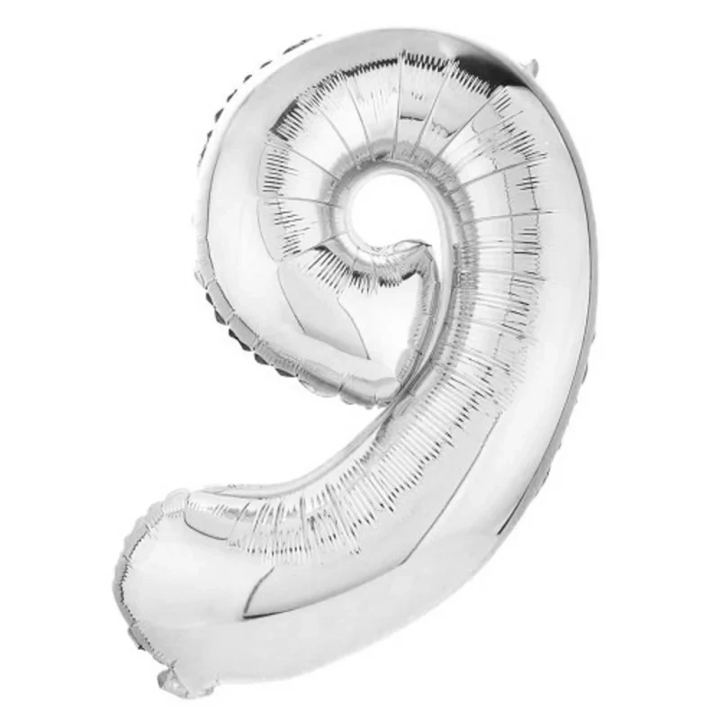 بادکنک فویلی مدل Nine سایز 32 اینچ سایز 180×200