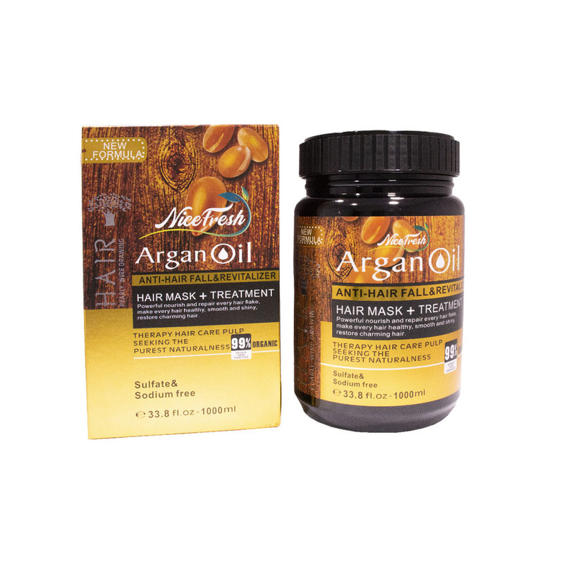 ماسک مو نایس فرش مدل argan oil حجم 1000 میلی لیتر