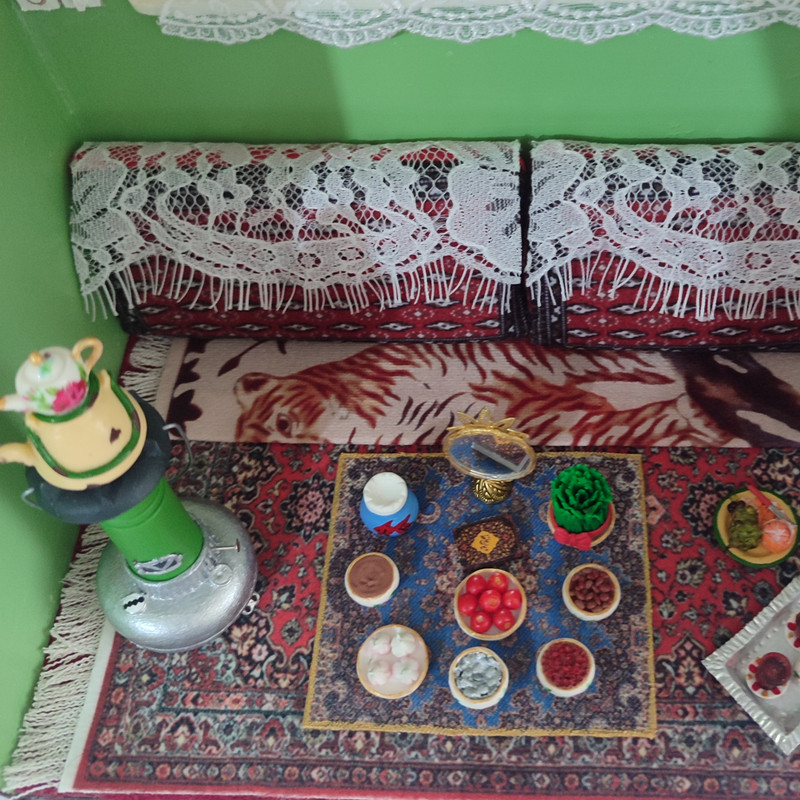 دیوارکوب مدل هفت سین خانه نوستالژی