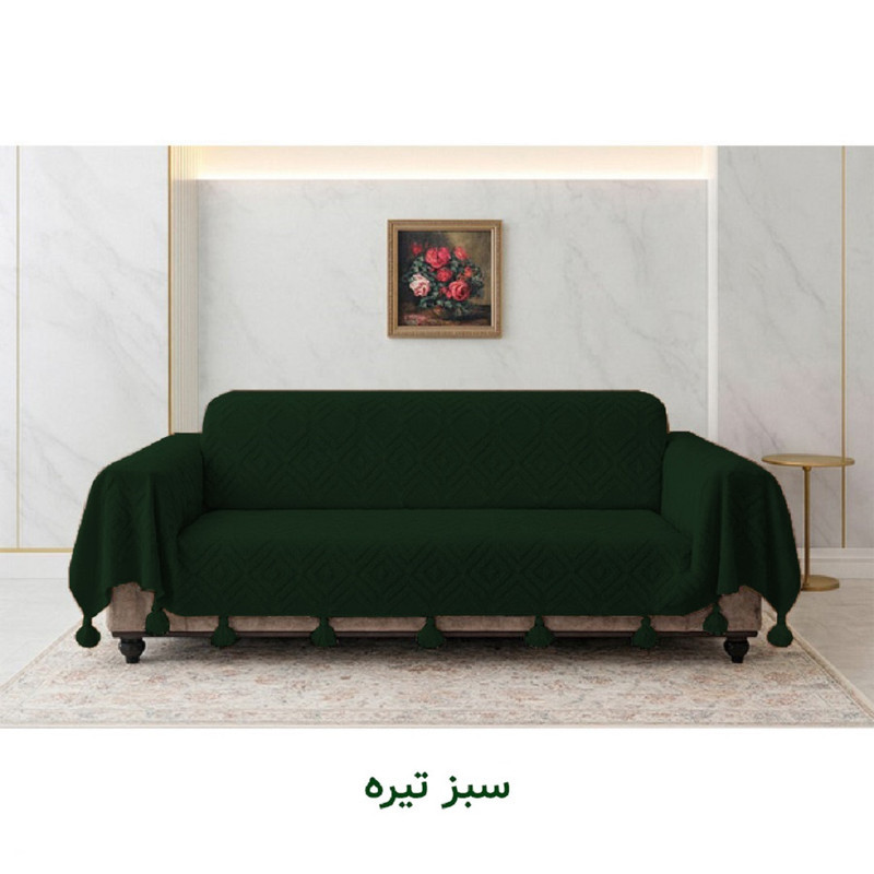 شال مبل و تخت کوکو جم مدل الیزابت سایز 300x150 سانتی متر