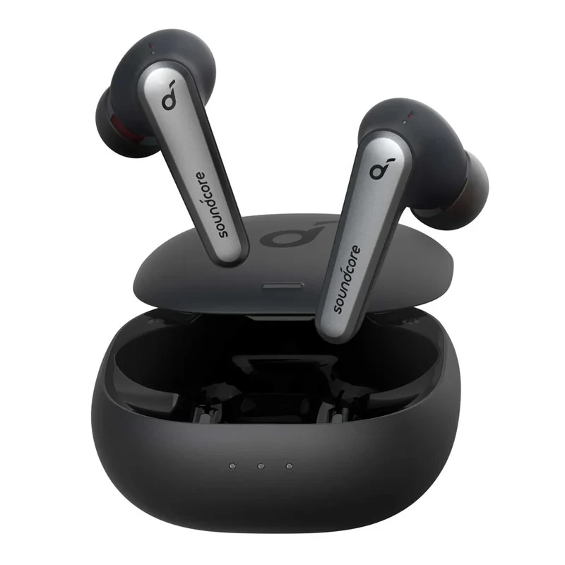 هدفون بلوتوثی آنکر مدل SoundCore Liberty Air 2 Pro با نویز کنسلینگ فعال (ANC)، درگاه شارژ USB Type-C، مجهز به درایور PureNote برای ایجاد صدایی واضح، مقاوم در برابر رطوبت و عرق (IPX4)