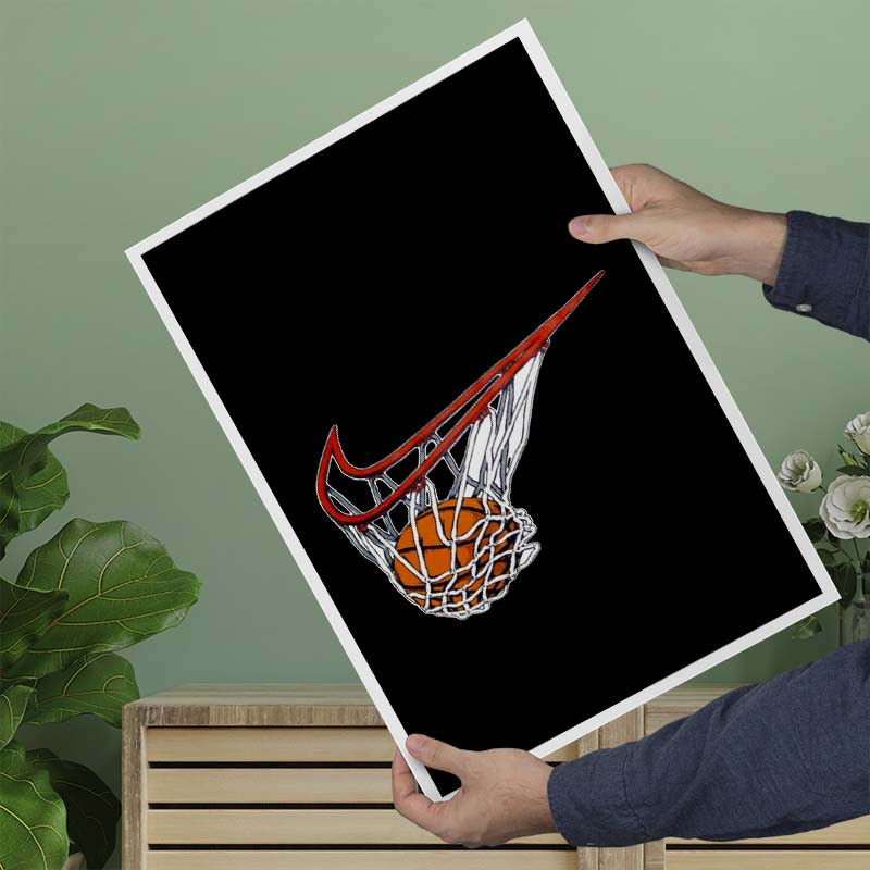 پوستر کارنيکا طرح عاشق بسکتبال Basketball Lover کد 40295 مجموعه 8 عددی