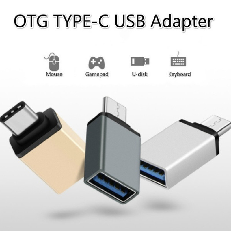 مبدل USB-C به USB OTG ریمکس مدل مونترال مجموعه 3 عددی
