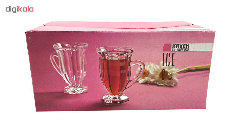 لیوان کاوه کد 9632 بسته 6 عددی