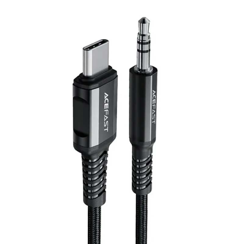 کابل تبدیل AUX به USB-C ایس فست مدل C1-08 طول 1.2 متر